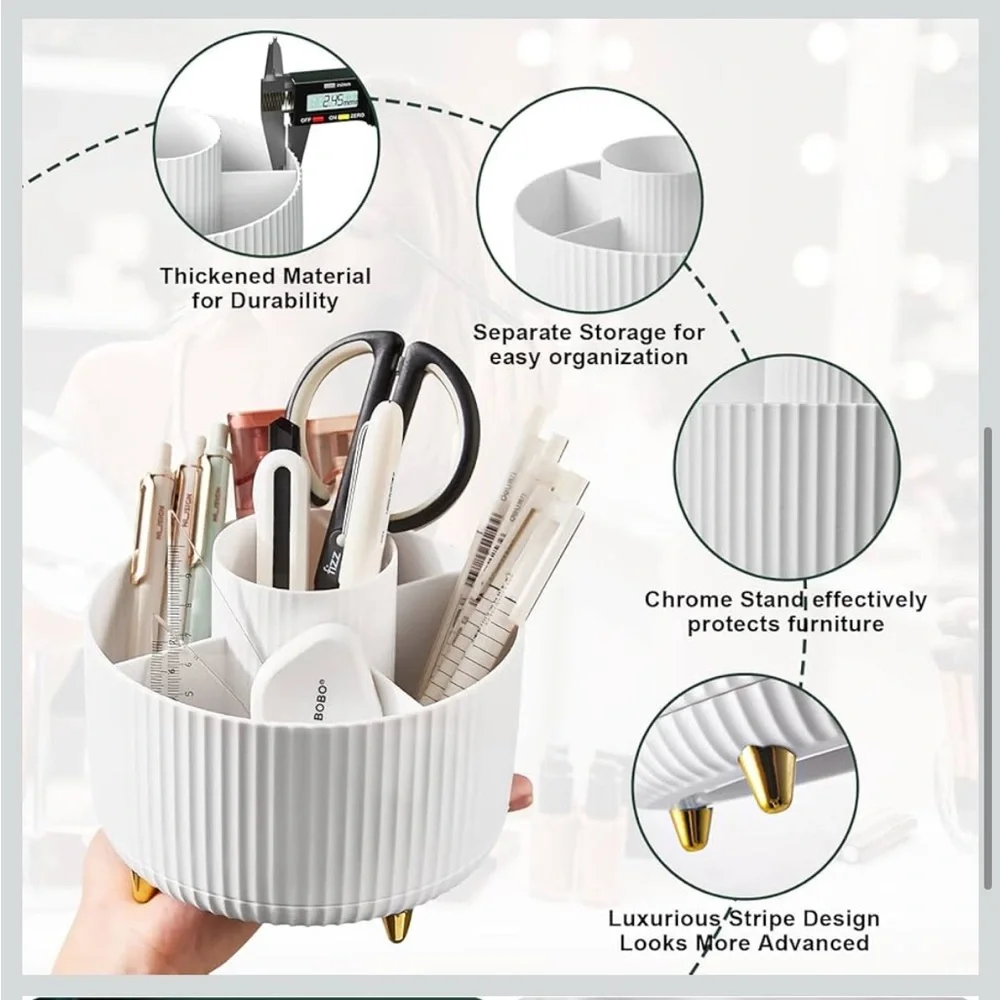 Rotating Makeup Organizer
